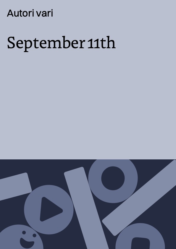 copertina del libro September 11th