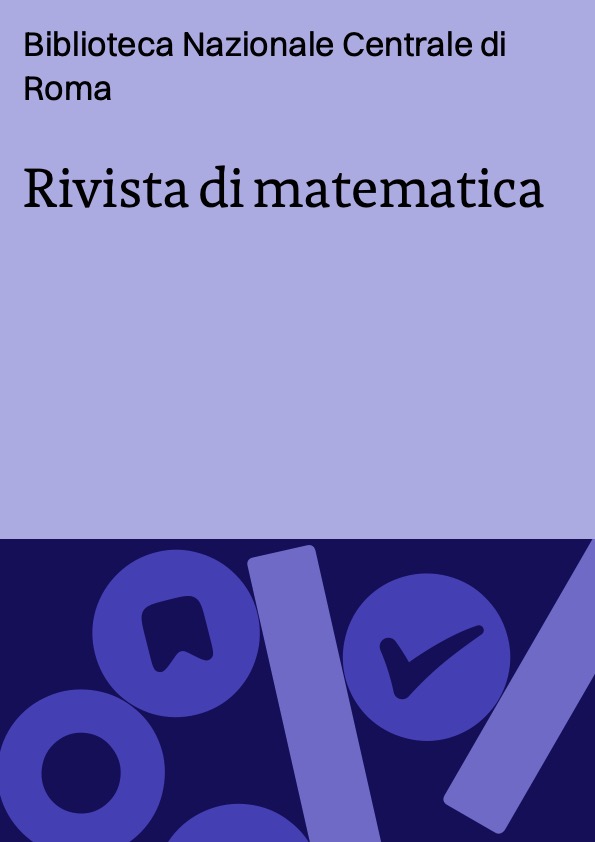 Rivista di matematica
